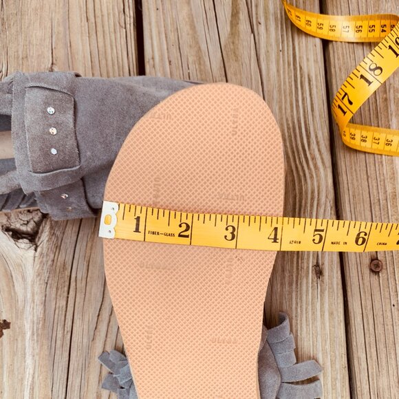 Gray Suede Moccasins Size 9.5 - Picture 6 of 8